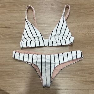 Striped Reversible Bikini